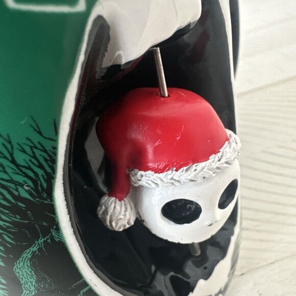 Disney NIGHTMARE BEFORE CHRISTMAS Santa Jack Mug 3D Spinner Green - Picture 9 of 10